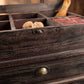 Vagabond Vintage Dark Wood Compartment Box
