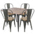 LumiSource Oregon 5 Piece Dining Set-14