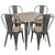 LumiSource Oregon 5 Piece Dining Set-12