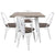 LumiSource Oregon 5 Piece Dining Set-7
