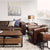 Moe's Home Collection Salzburg Club Chair - Brown | Modishstore | Accent Chairs-4
