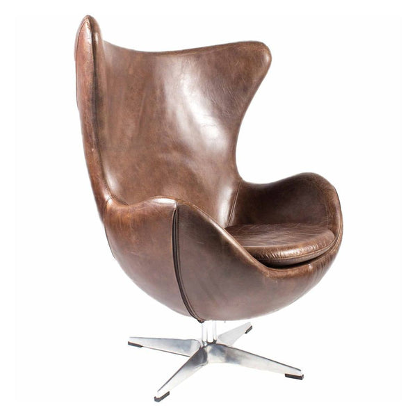 Moe's Home Collection St Anne Club Chair - Brown | Modishstore | Lounge Chairs
