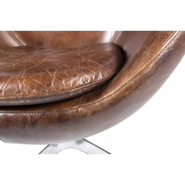 Moe's Home Collection St Anne Club Chair - Brown | Modishstore | Lounge Chairs-6