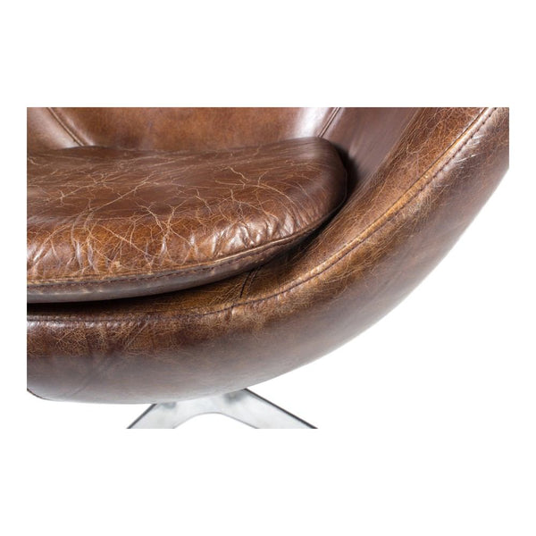 Moe's Home Collection St Anne Club Chair - Brown | Modishstore | Lounge Chairs-5
