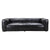 Moe's Home Collection Kirby Sofa Charcoal | Modishstore | Sofas-4