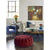 Moe's Home Collection Shapkin Leather Arm Chair | Modishstore | Armchairs-5