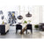 Moe's Home Collection Magdelan Tufted Leather Arm Chair | Modishstore | Armchairs-9
