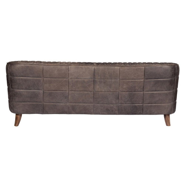 Moe's Home Collection Magdelan Tufted Leather Sofa | Modishstore | Sofas-10