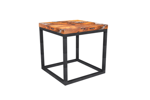 Teak Root and Resin Side Table CR-2021 by All Furniture
