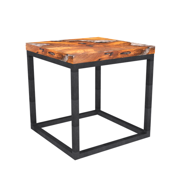 Teak Root and Resin Side Table CR-2021 by All Furniture