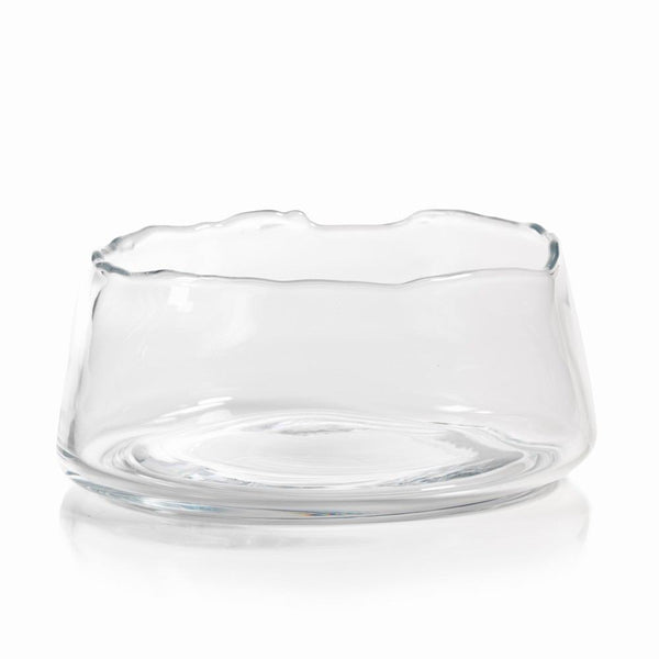 Zodax 12-Inch Wide Manarola Glass Bowl | Decorative Bowls | Modishstore-3