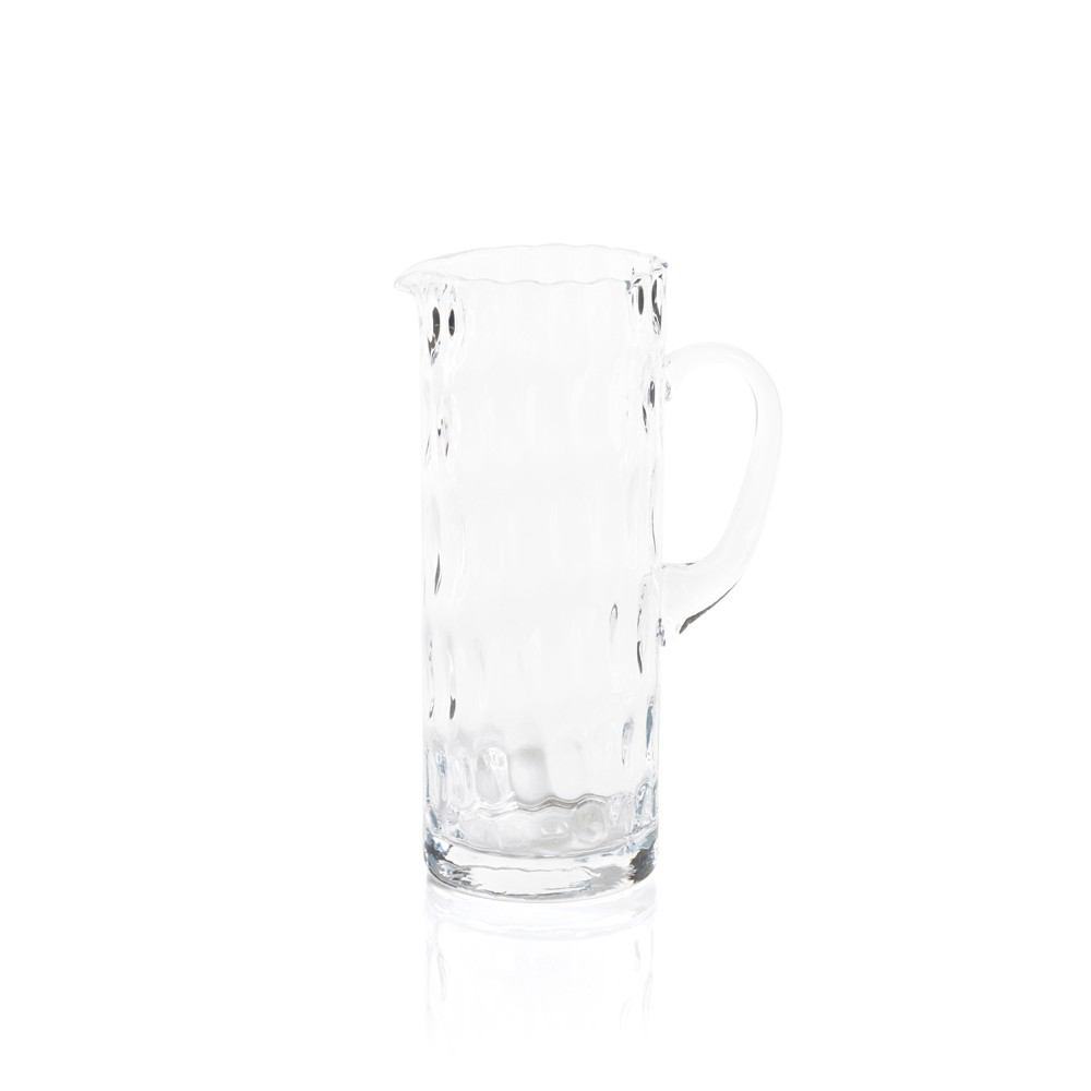 Zodax Lagoon 11-Inch Tall Glass Pitcher | Beverage Dispensers | Modishstore-2