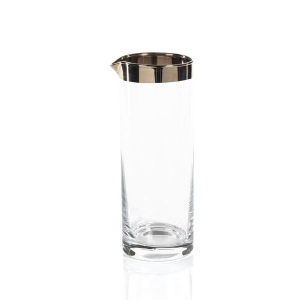 Zodax London Cocktail Martini Pitcher with Platinum Band | Beverage Dispensers | Modishstore-2