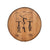 Napa East Patent Art Barrel Head: Corkscrew