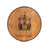 Napa East Patent Art Barrel Head: Wine Press