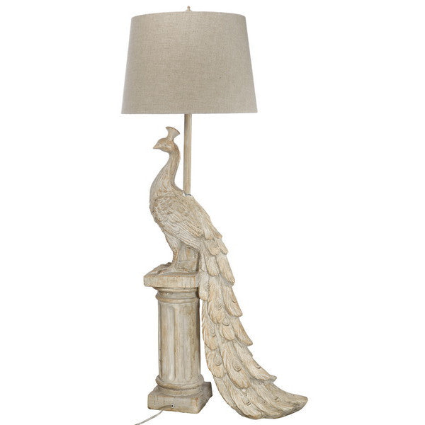 A&B Home Peacock Tall Table Lamp