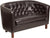 Flash Furniture Hercules Colindale Series Leather Tufted Loveseat | Loveseats | Modishstore-2