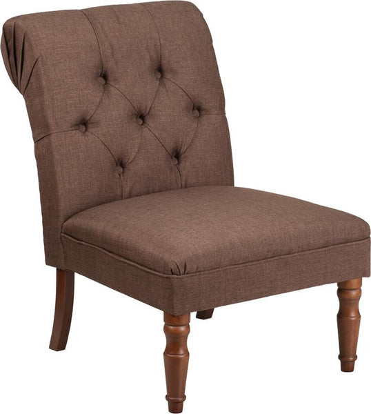 Flash Furniture Hercules Elm Park Series Fabric Tufted Chair | Accent Chairs | Modishstore-2