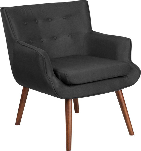 Flash Furniture Hercules Hayes Series Fabric Tufted Arm Chair | Armchairs | Modishstore