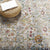 Modway Success Manuka Distressed Vintage Floral Lattice 8x10 Area Rug Multicolored | Rugs | Modishstore-8