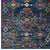 Modway Entourage Khalida Distressed Vintage Floral Lattice 8x10 Area Rug Blue, Orange, Yellow, Red | Rugs | Modishstore-3