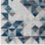 Modway Entourage Elettra Distressed Geometric Triangle Mosaic 8x10 Area Rug Gray and Blue | Rugs | Modishstore-3