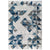 Modway Entourage Elettra Distressed Geometric Triangle Mosaic 8x10 Area Rug Gray and Blue | Rugs | Modishstore-2