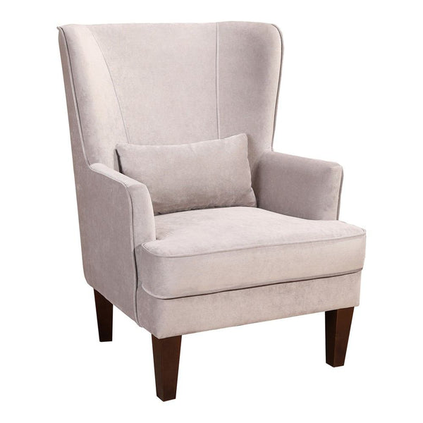 Moe's Home Collection Prince Arm Chair Velvet | Modishstore | Armchairs