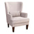 Moe's Home Collection Prince Arm Chair Velvet | Modishstore | Armchairs