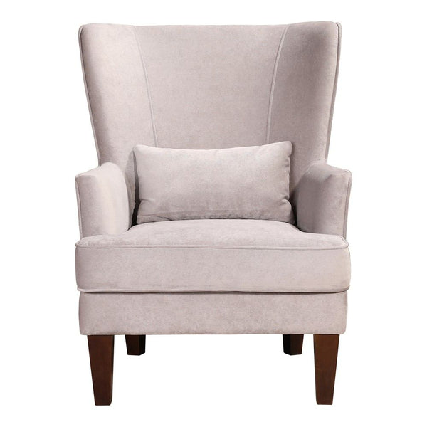 Moe's Home Collection Prince Arm Chair Velvet | Modishstore | Armchairs-2