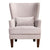 Moe's Home Collection Prince Arm Chair Velvet | Modishstore | Armchairs-2