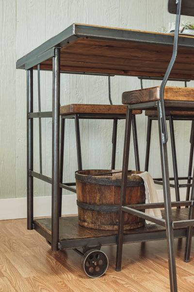 Napa East Vintage Cart Pub Table