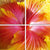 Vig Furniture Modrest Hibiscus 4-Panel Photo on Canvas | Modishstore | Wall Art