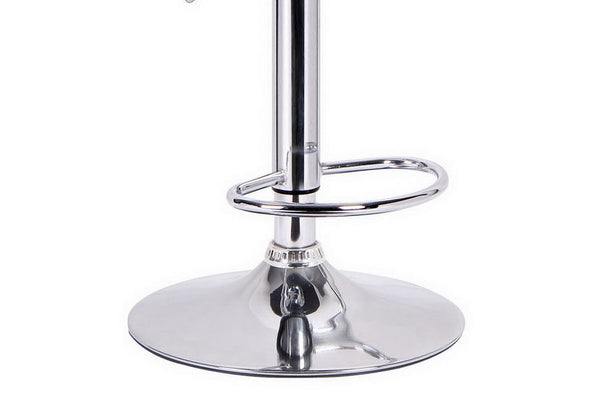 baxton studio cabell walnut and black modern bar stool | Modish Furniture Store-3