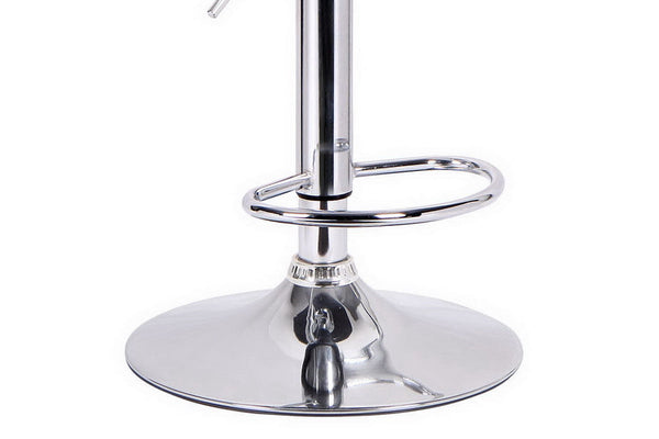 baxton studio crocus walnut and black modern bar stool | Modish Furniture Store-3