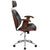 Flash Furniture High Back Black Leather Executive Wood Swivel Office Chair | Office Chairs | Modishstore-4