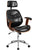 Flash Furniture High Back Black Leather Executive Wood Swivel Office Chair | Office Chairs | Modishstore