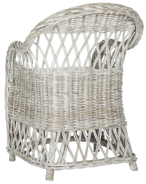 Safavieh Inez Wicker Club Chair | Armchairs |  Modishstore  - 12
