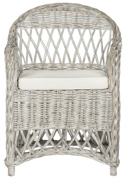 Safavieh Inez Wicker Club Chair | Armchairs |  Modishstore  - 10