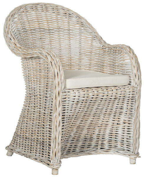 Safavieh Callista Wicker Club Chair | Armchairs |  Modishstore  - 4