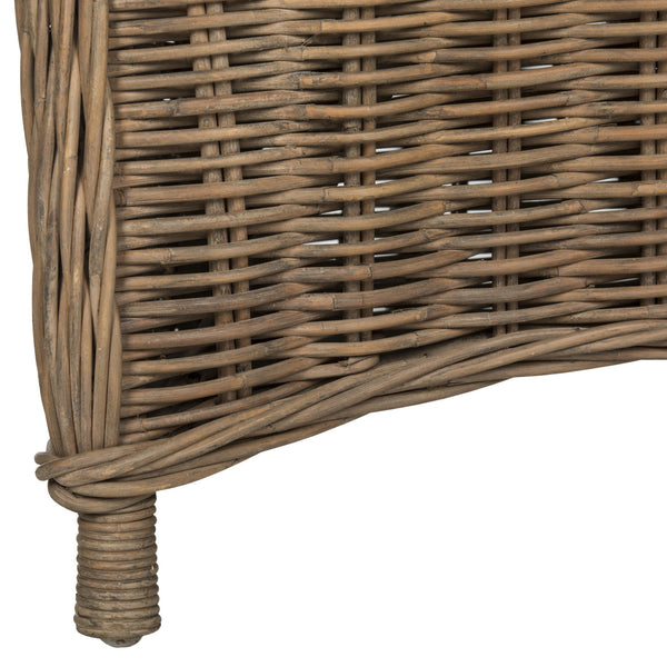 Safavieh Hemi Striped Wicker Club Chair | Armchairs |  Modishstore  - 4