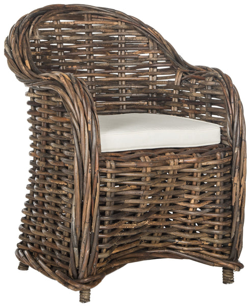 Safavieh Nita Wicker Club Chair | Armchairs |  Modishstore  - 5