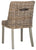Safavieh Caprice Wicker Dining Chair With Leather Handle | Dining Chairs | Modishstore - 5