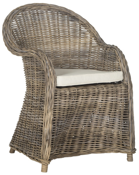 Safavieh Zane Wicker Club Chair | Armchairs |  Modishstore  - 5