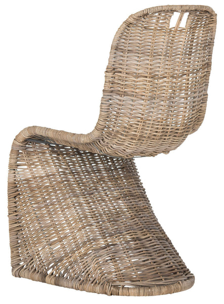 Safavieh Cilombo Wicker Dining Chair | Dining Chairs | Modishstore - 3
