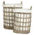 Safavieh Adisa Wicker Hamper - Two In One | Bins, Baskets & Buckets |  Modishstore 