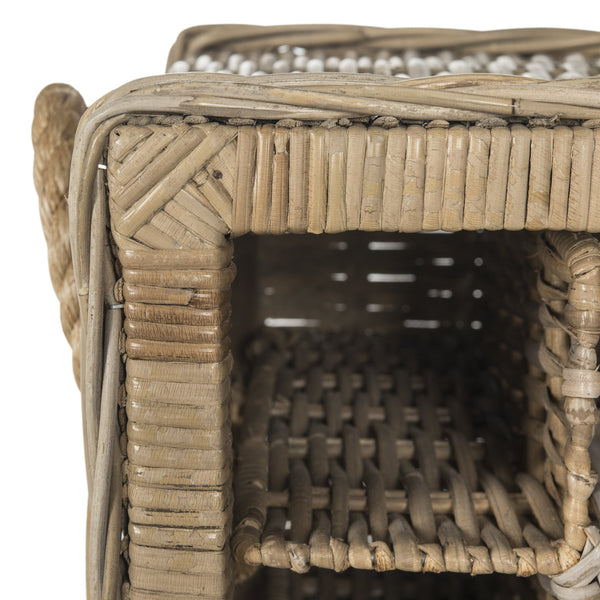 Safavieh Aziza 16 Bottle Wicker Wine Rack | Wine Racks |  Modishstore  - 5