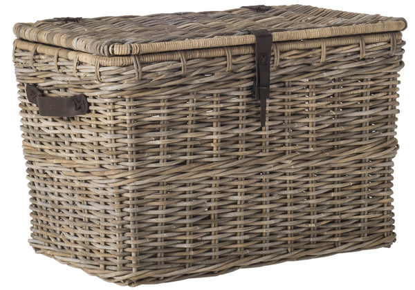 Safavieh Amancio Wicker Trunk | Cabinets |  Modishstore  - 7