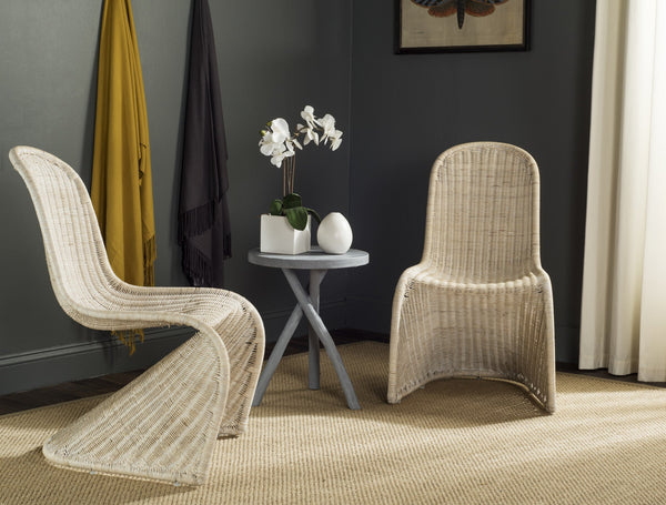 Safavieh Tana Wicker Side Chair | Accent Chairs |  Modishstore 
