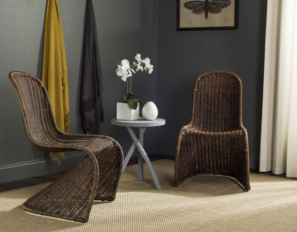 Safavieh Tana Wicker Side Chair | Accent Chairs |  Modishstore  - 2